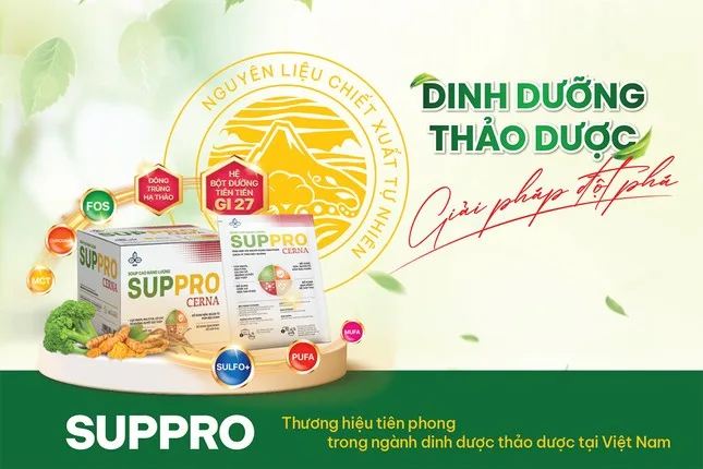 Ra mắt Suppro Cerna - bước tiến mới trong phát triển ngành dinh dưỡng thảo dược