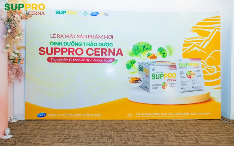 Ra mắt sản phẩm Soup cao năng lượng Suppro Cerna dành cho người ăn ít tinh bột - 1