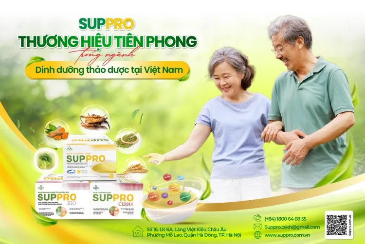 Thực phẩm bổ sung soup cao năng lượng Suppro Cerna