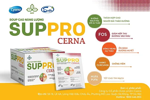 Soup dinh dưỡng Suppro Cerna