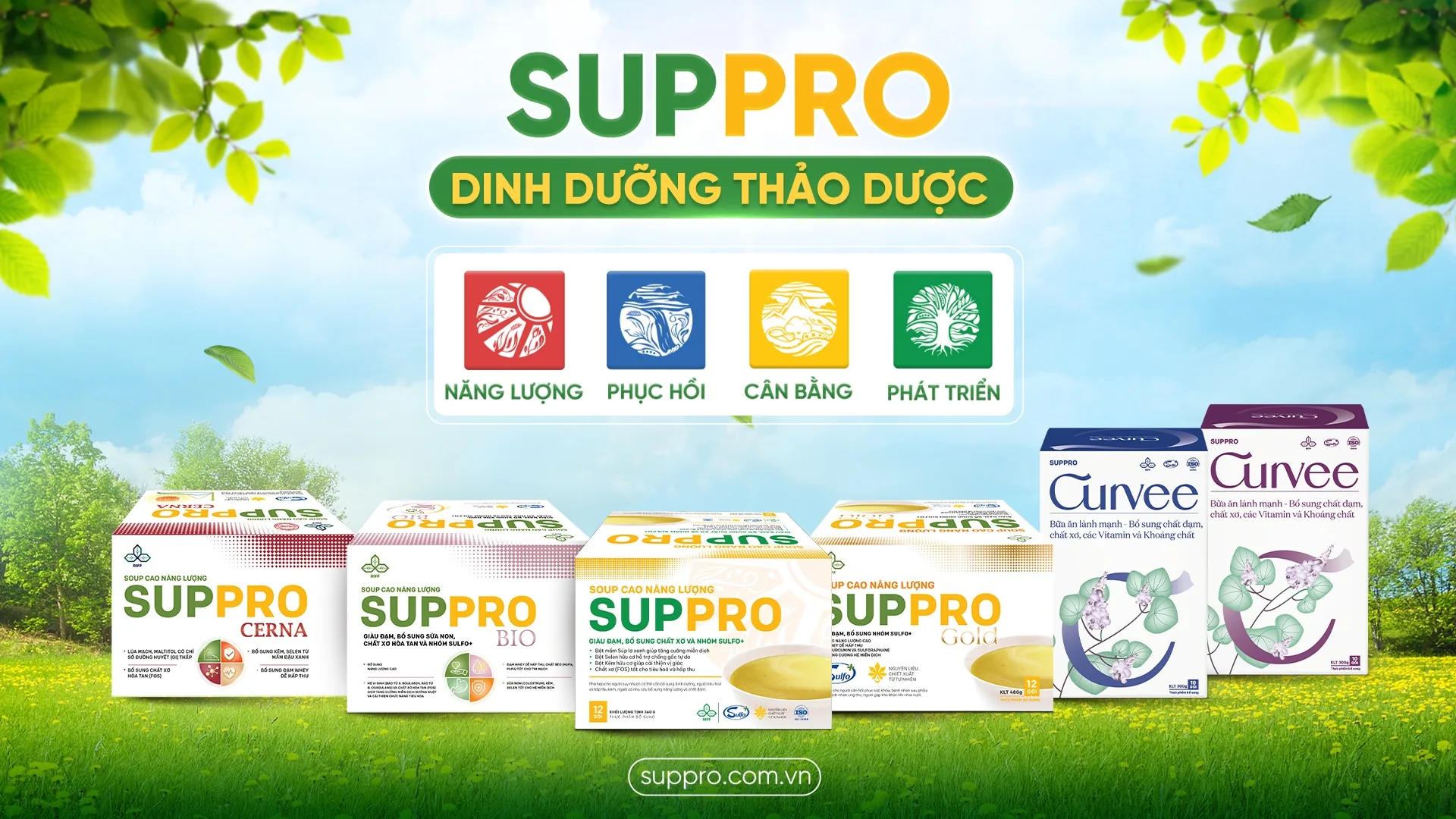 Suppro - Dinh dưỡng thảo dược
