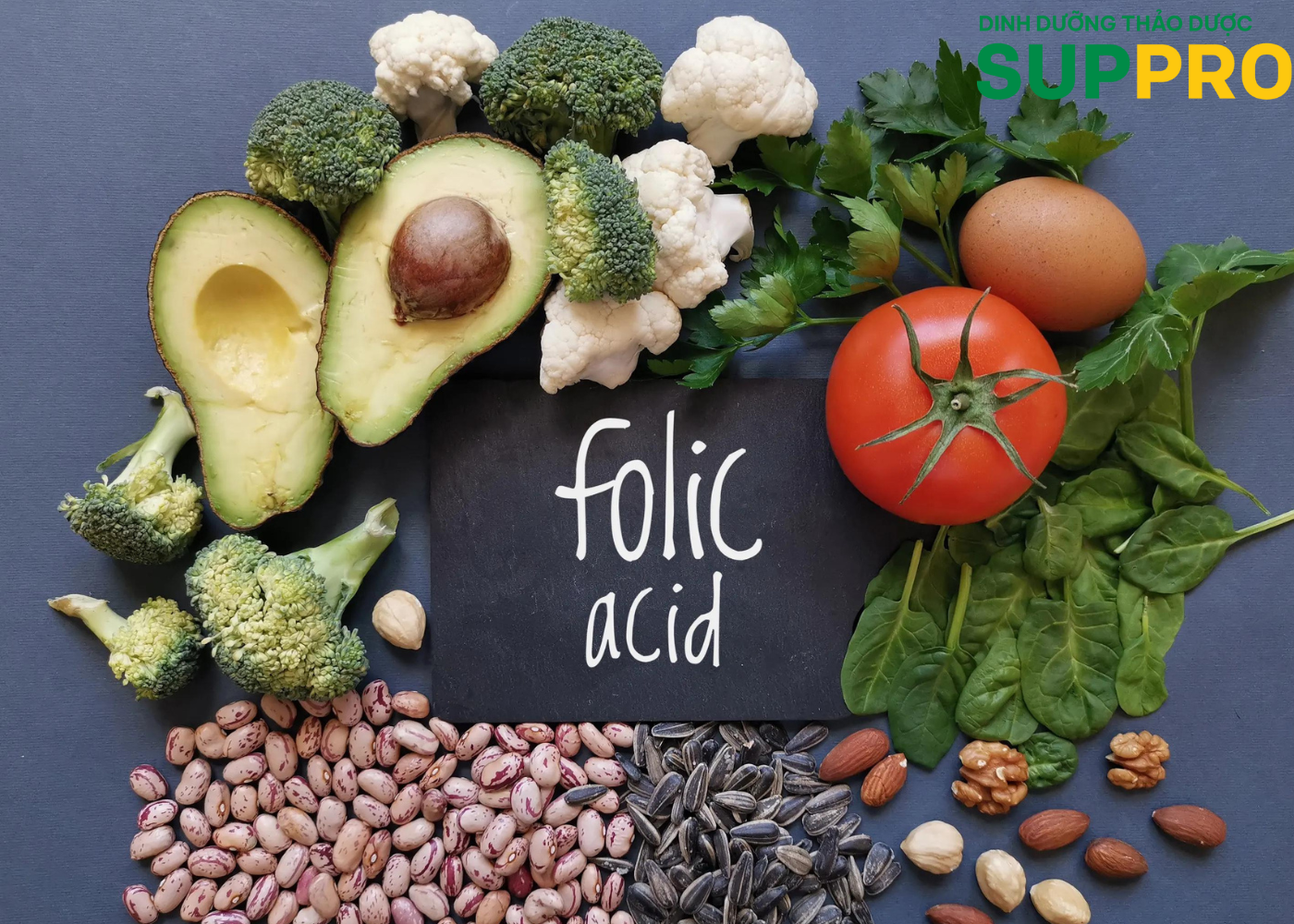 Acid folic cho phụ nữ chuẩn bị mang thai